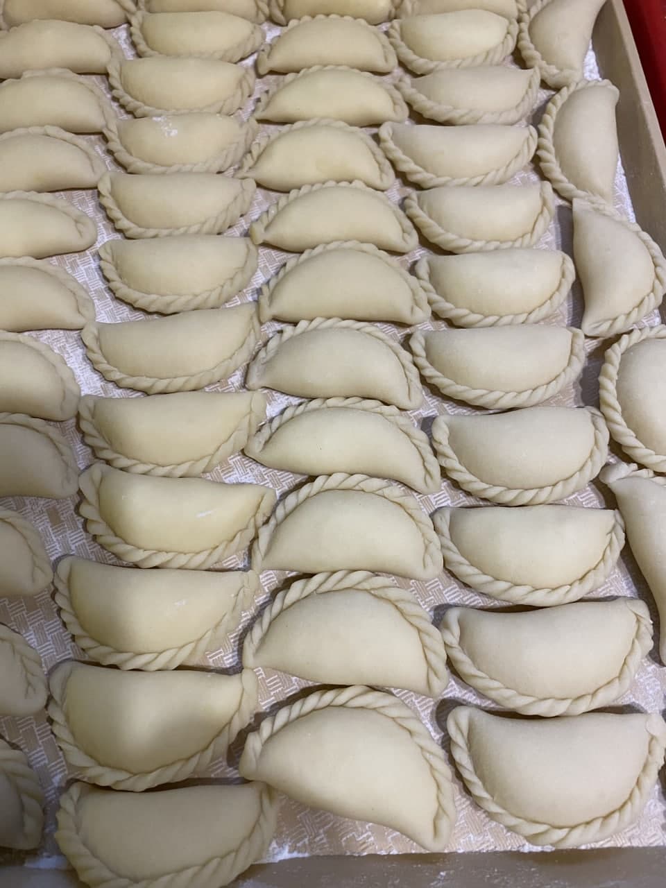 Вареники с капустой